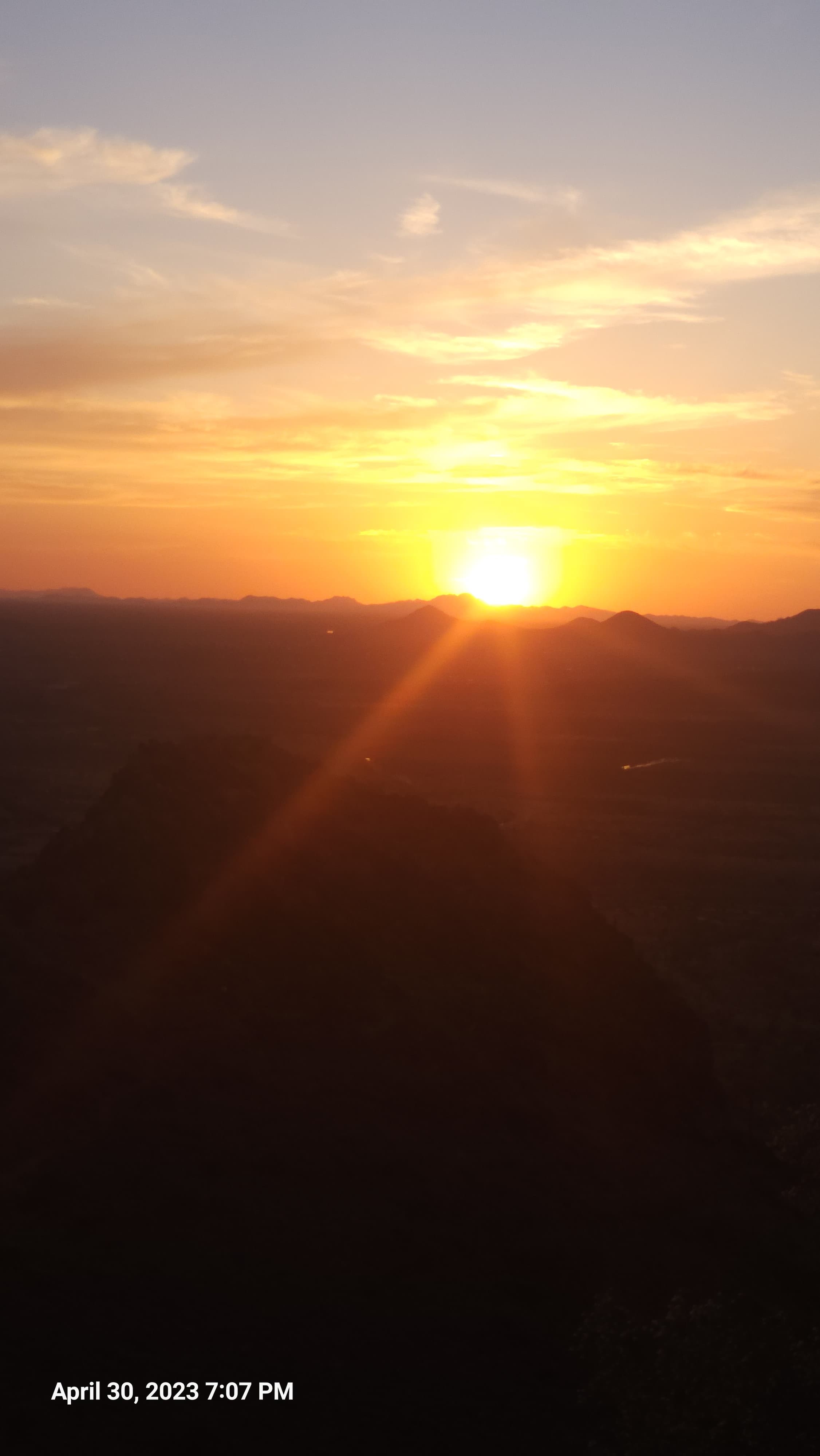 sunset view