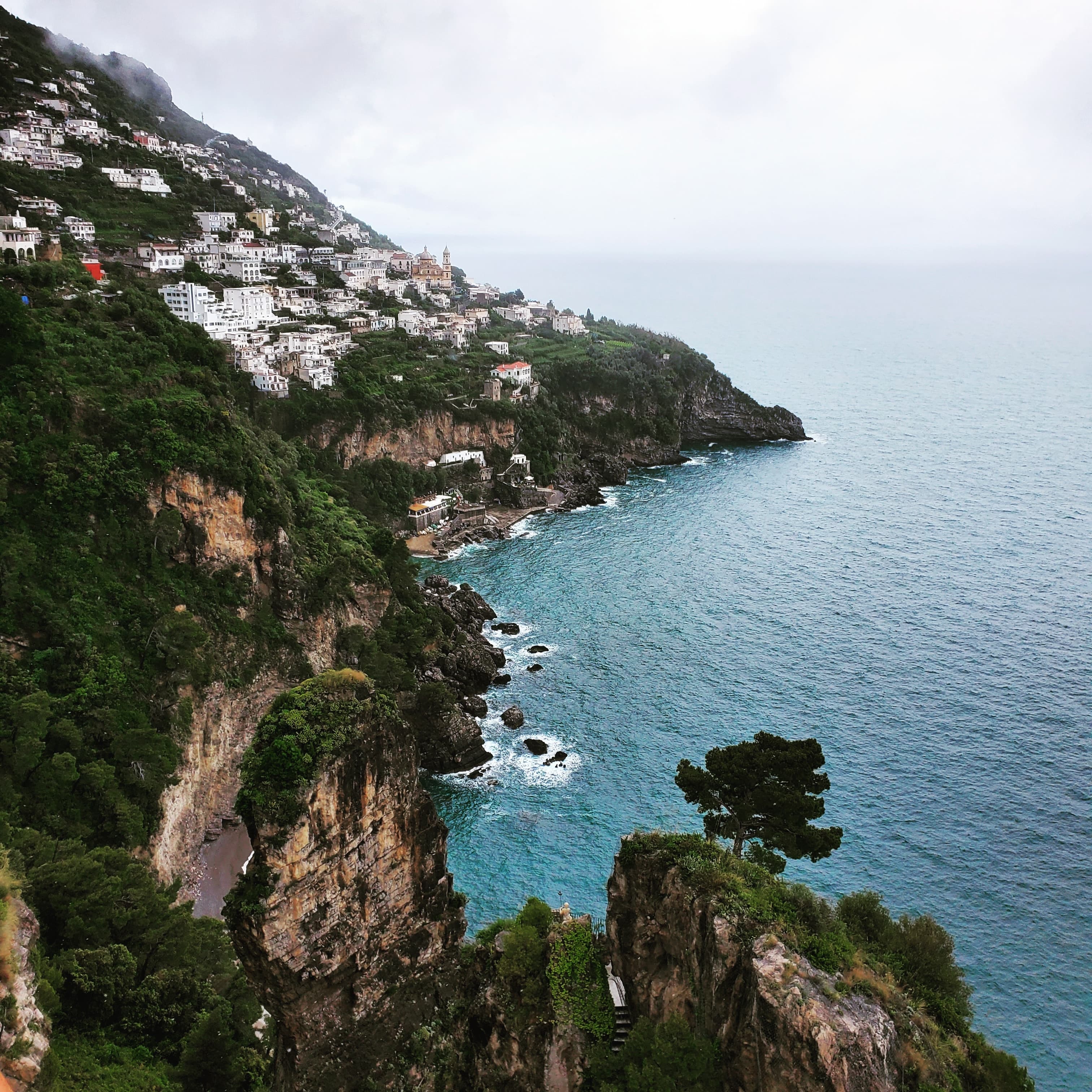 Beautiful corner of beach