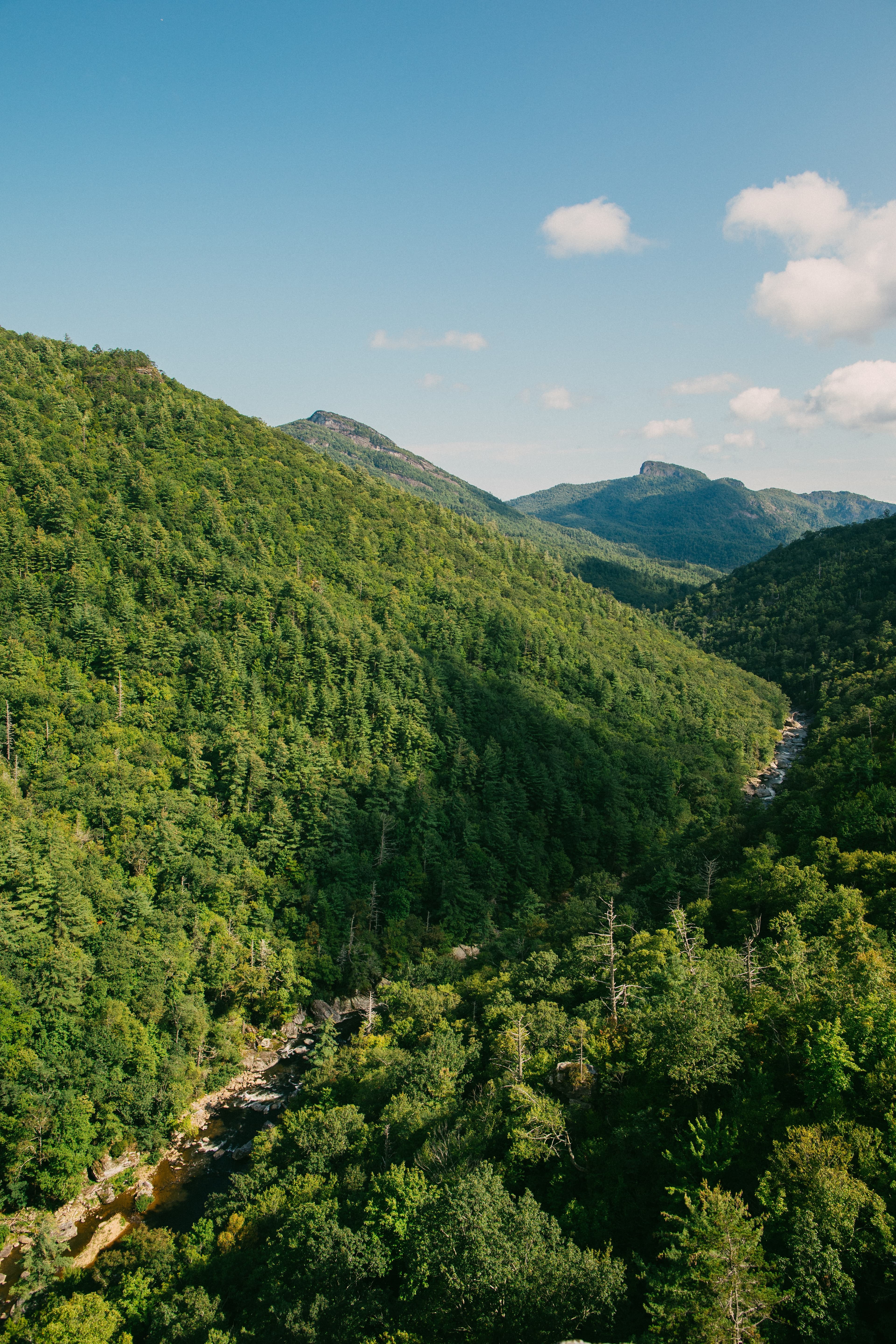 large green mountain during daytime