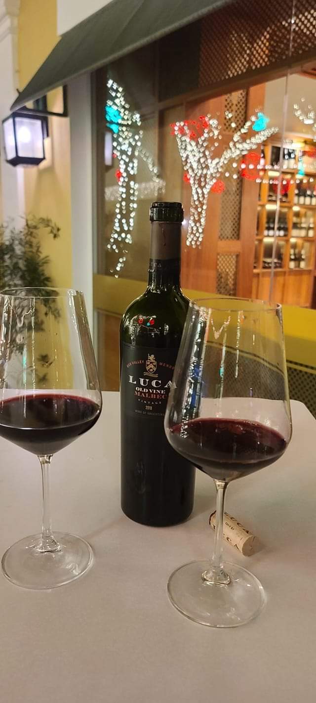 Picture of wine bottle and glass