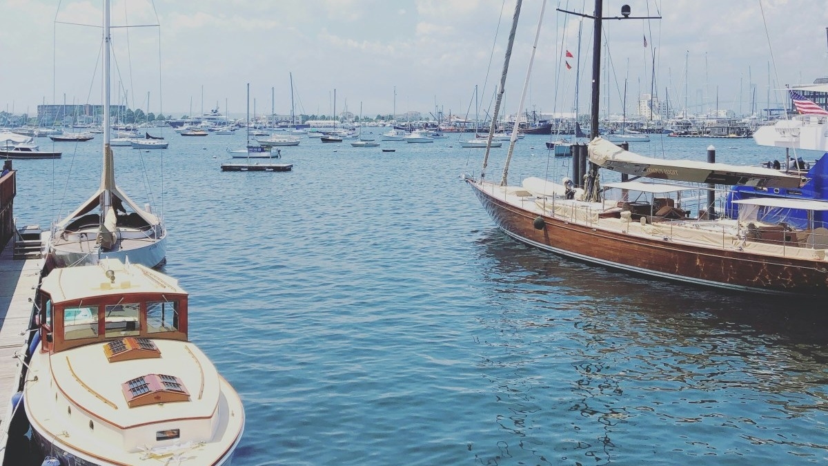 Sail boats on the water during a daytime