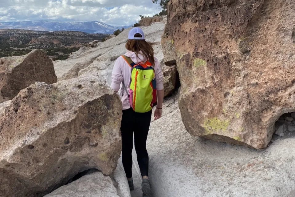 Take a mesmerizing hike at Tsankawi Village trail.