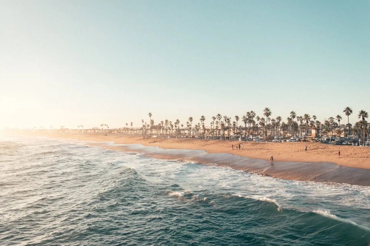 A view from the beach