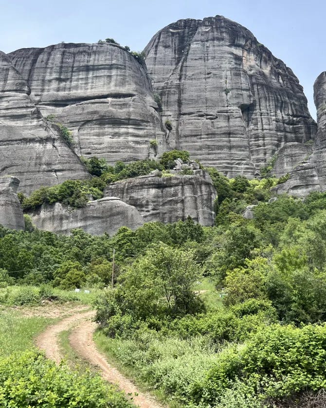 View of a valley