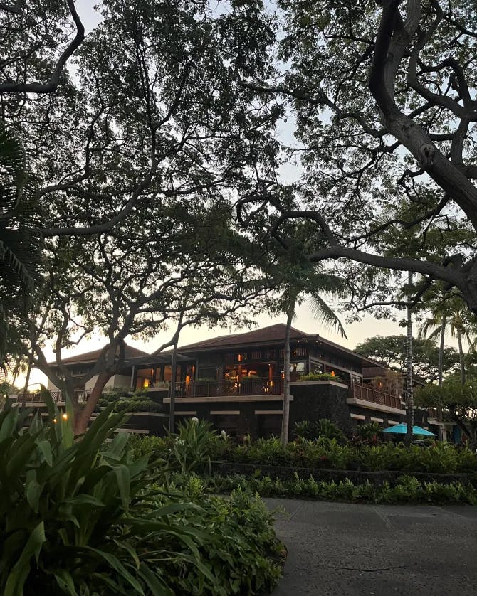 View of a hotel in Hualālai