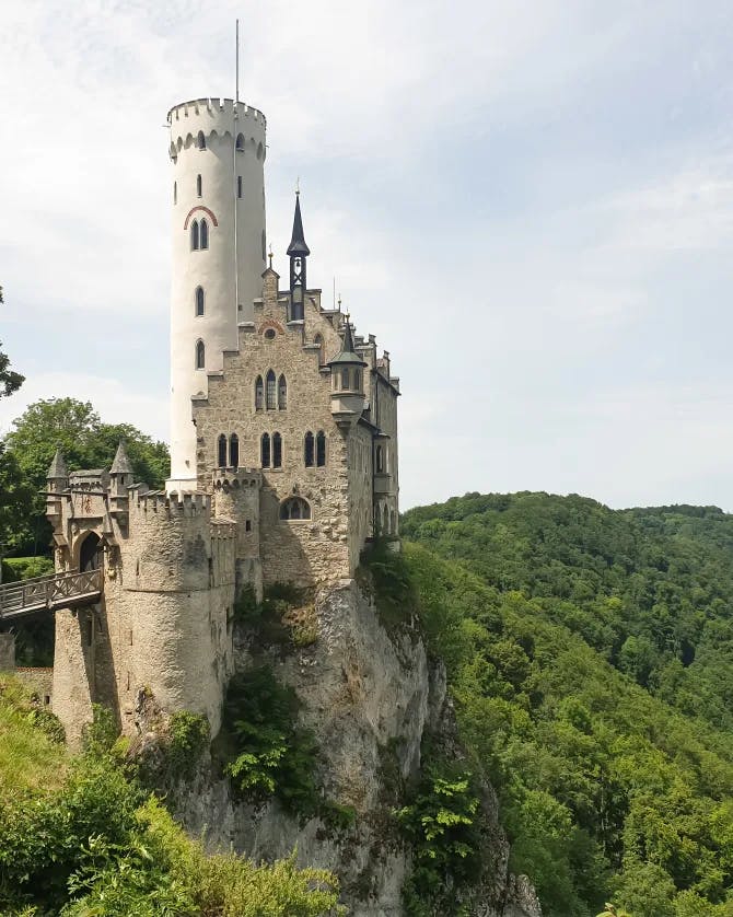 castle in mountains