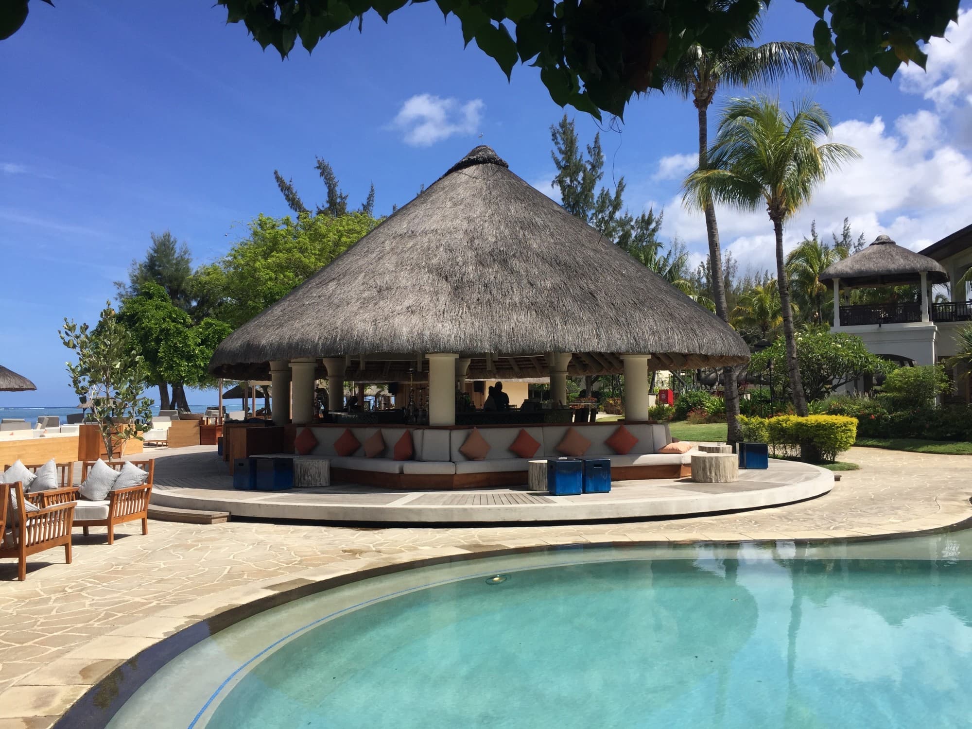 View of inside pool