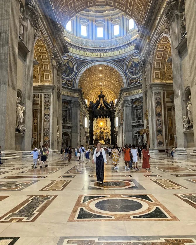 Visiting Vatican City St Peter's Basilica