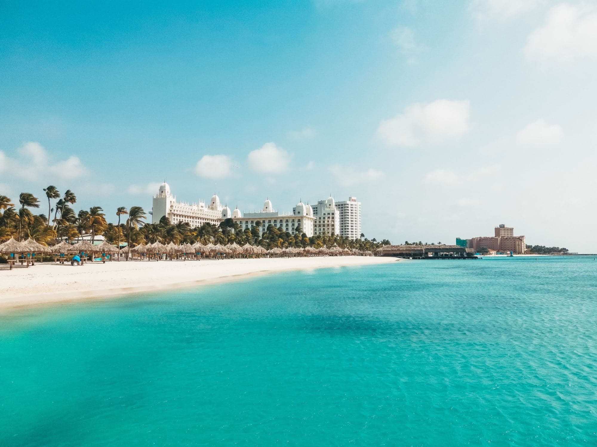 Sea and beach view