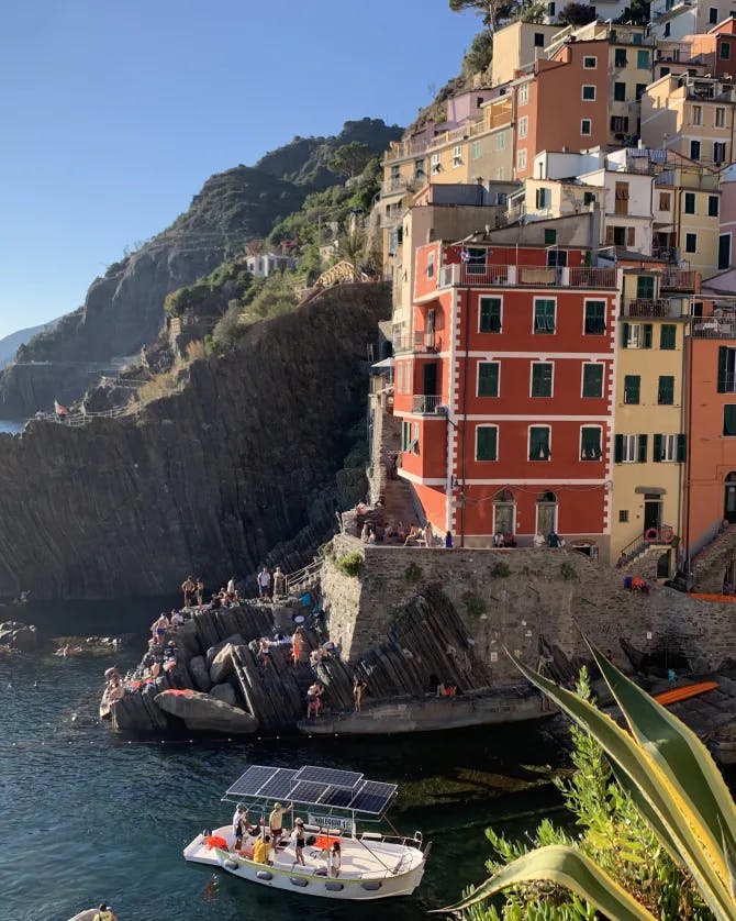 buildings by the sea