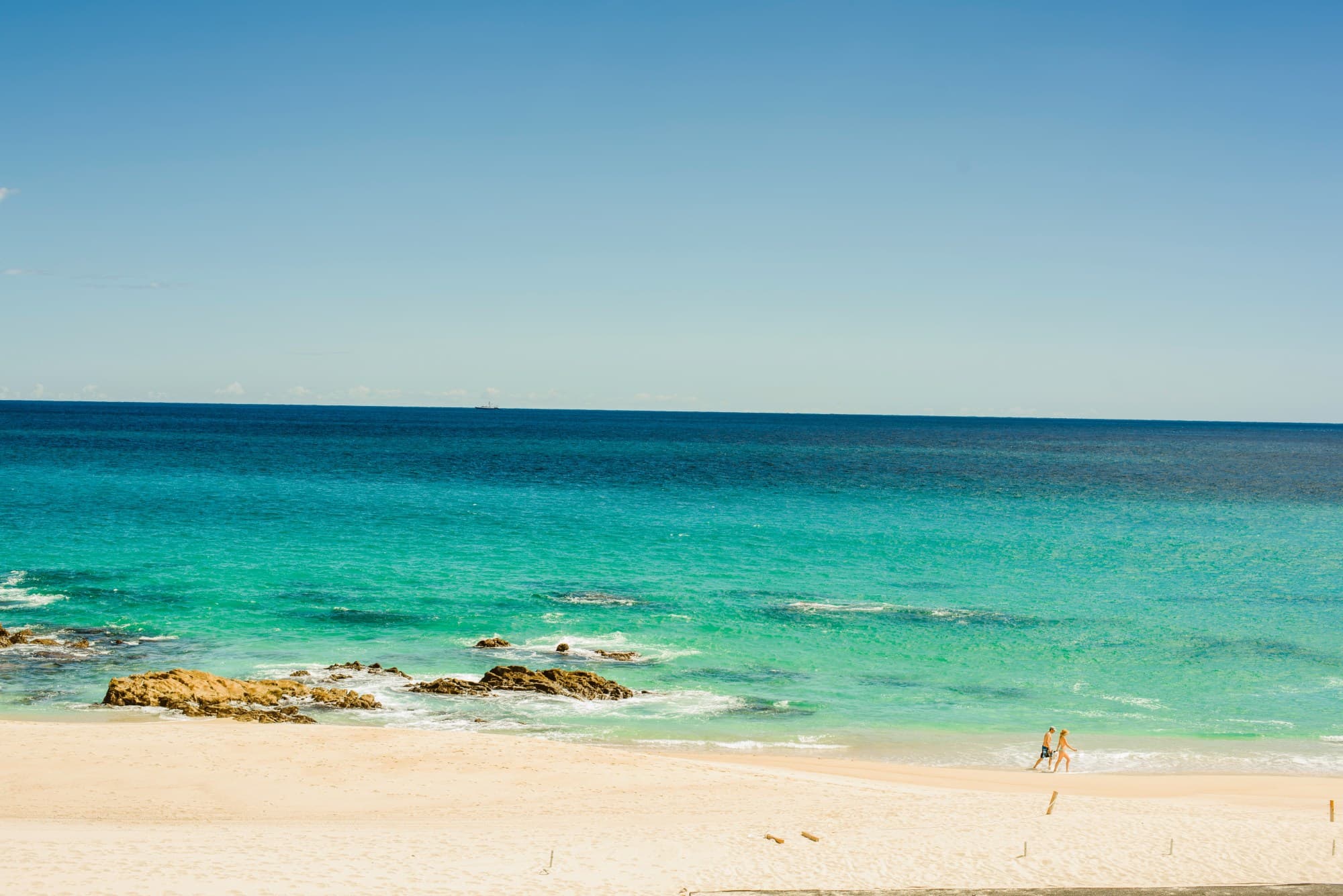 Sea and seaside view