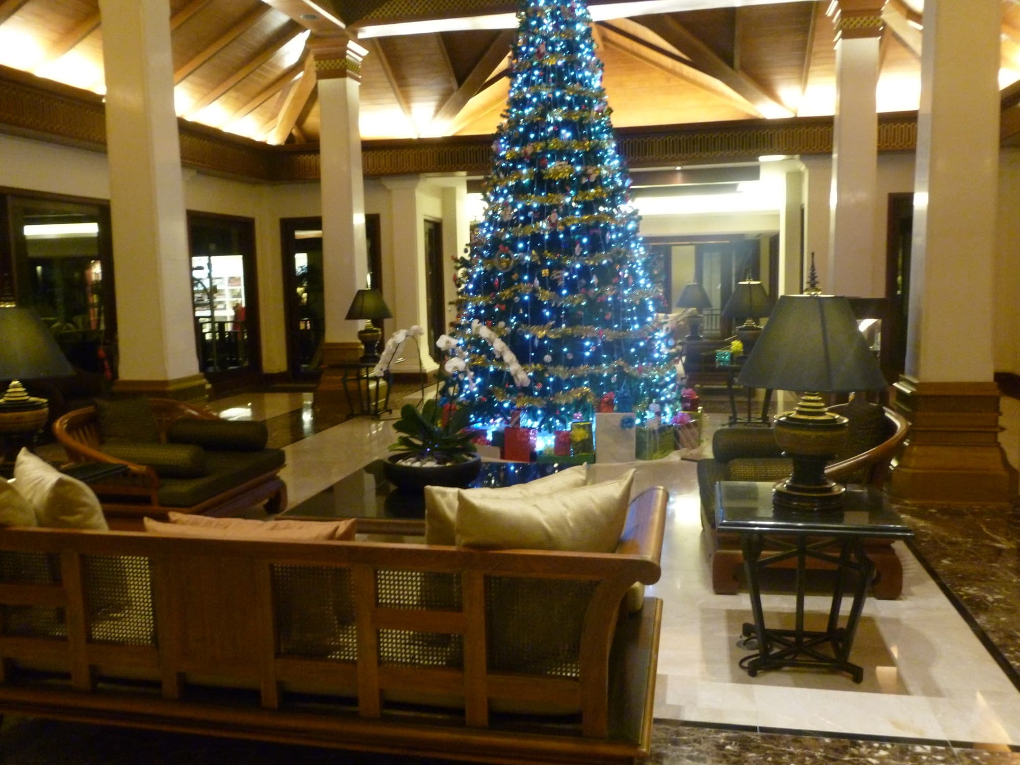 hotel lobby