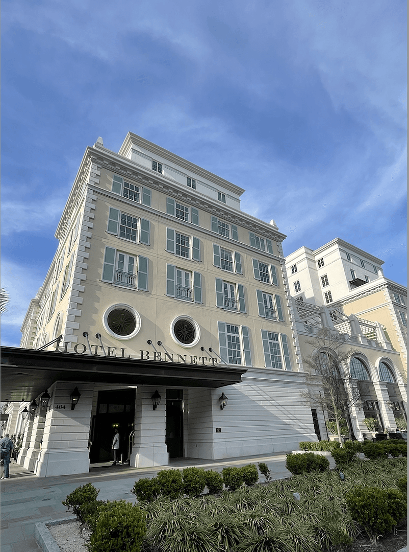 outside view of the hotel