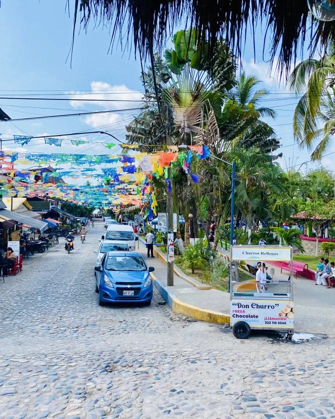 Beautiful view of the street