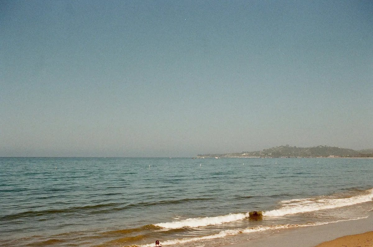 A beach during the daytime