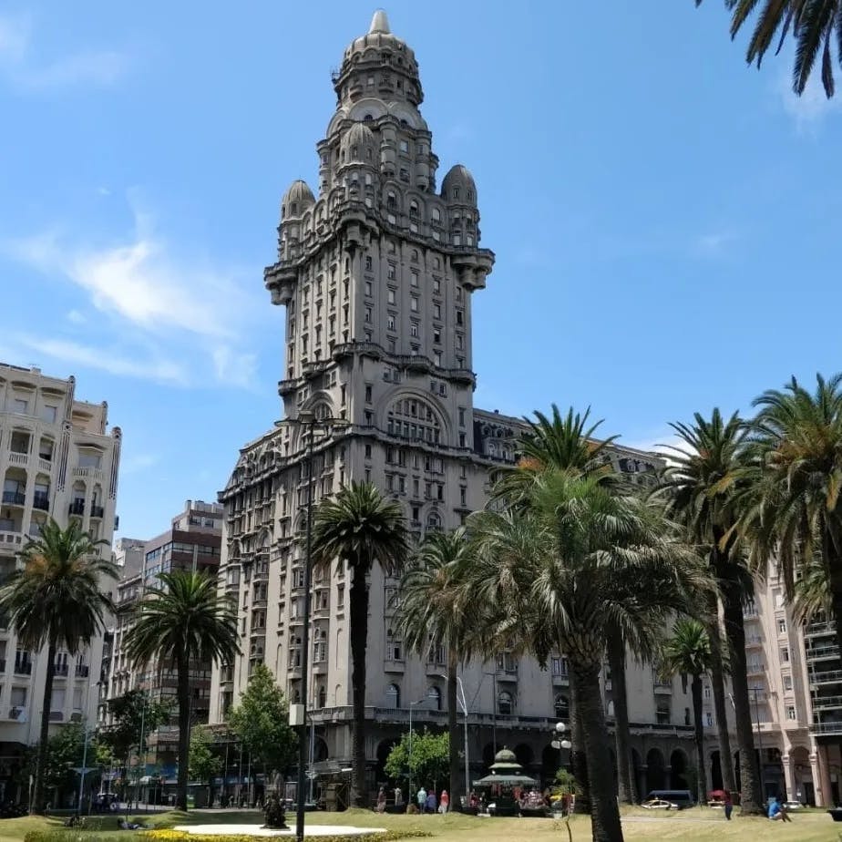 white-concrete-building-Montevideo-travel-guide