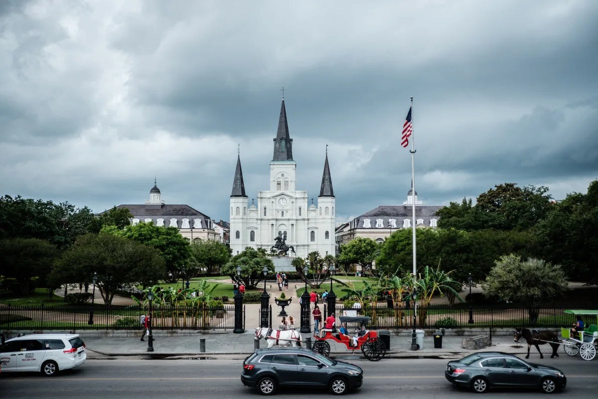 Jackson Square is possibly one of the most photographed landmark in New Orleans.