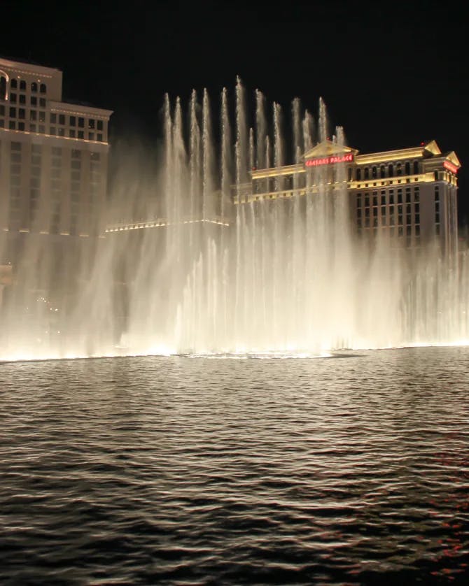 View of a fountain