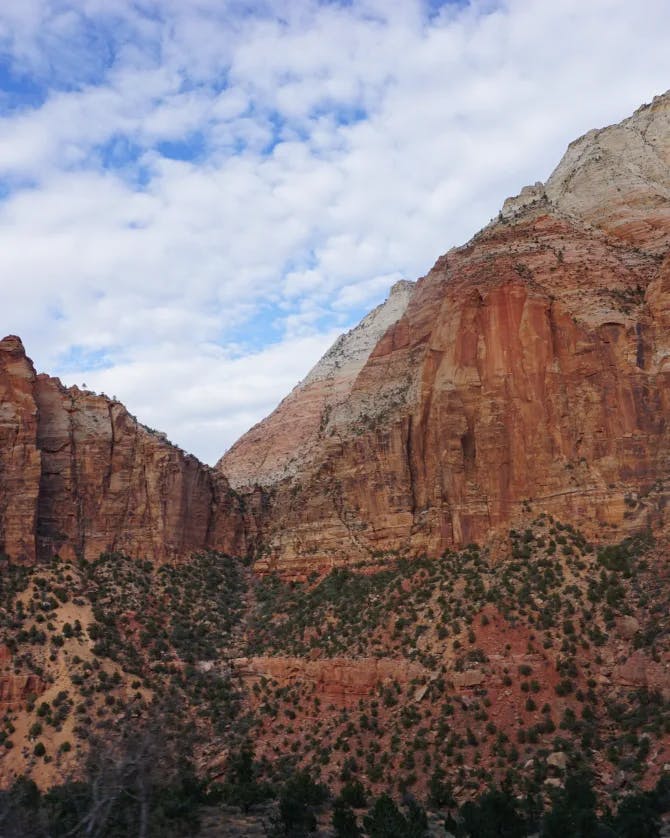 mountains view