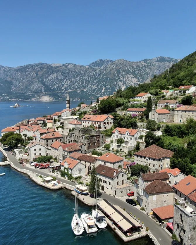 BEautiful view of Montenegro's Coast