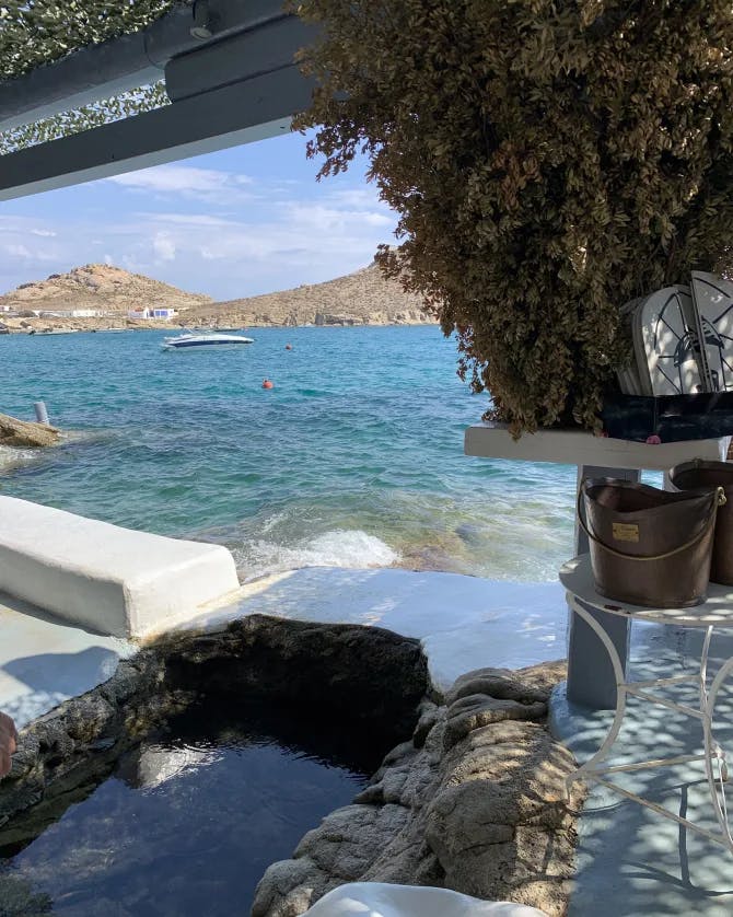 Picture of Spilia Seaside Restaurant in Mykonos Island