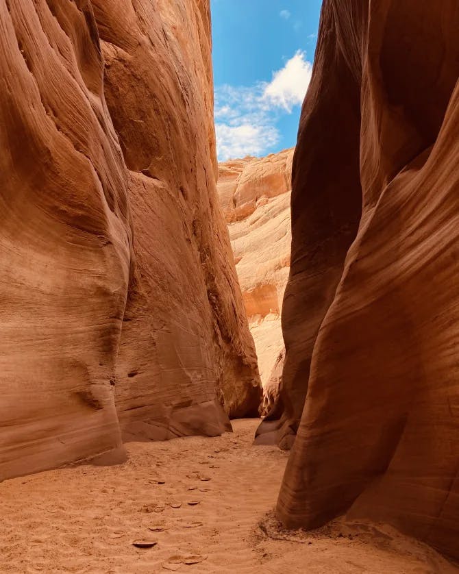 A magnificent view of the Antelope Canyon, Arizona