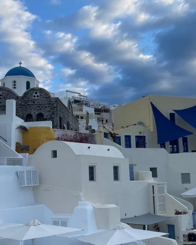 Beautiful Greece evening