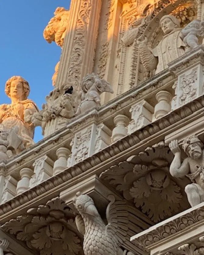 The captivating architecture of Lecce, Italy.