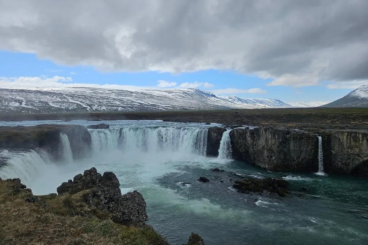 Gulfoss waterfall at Golden Circle.