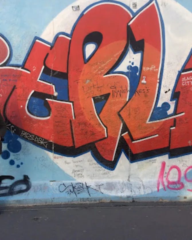 Berlin graffiti. 