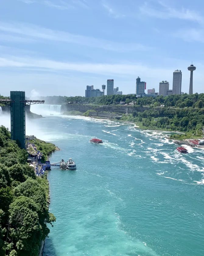 View of a river