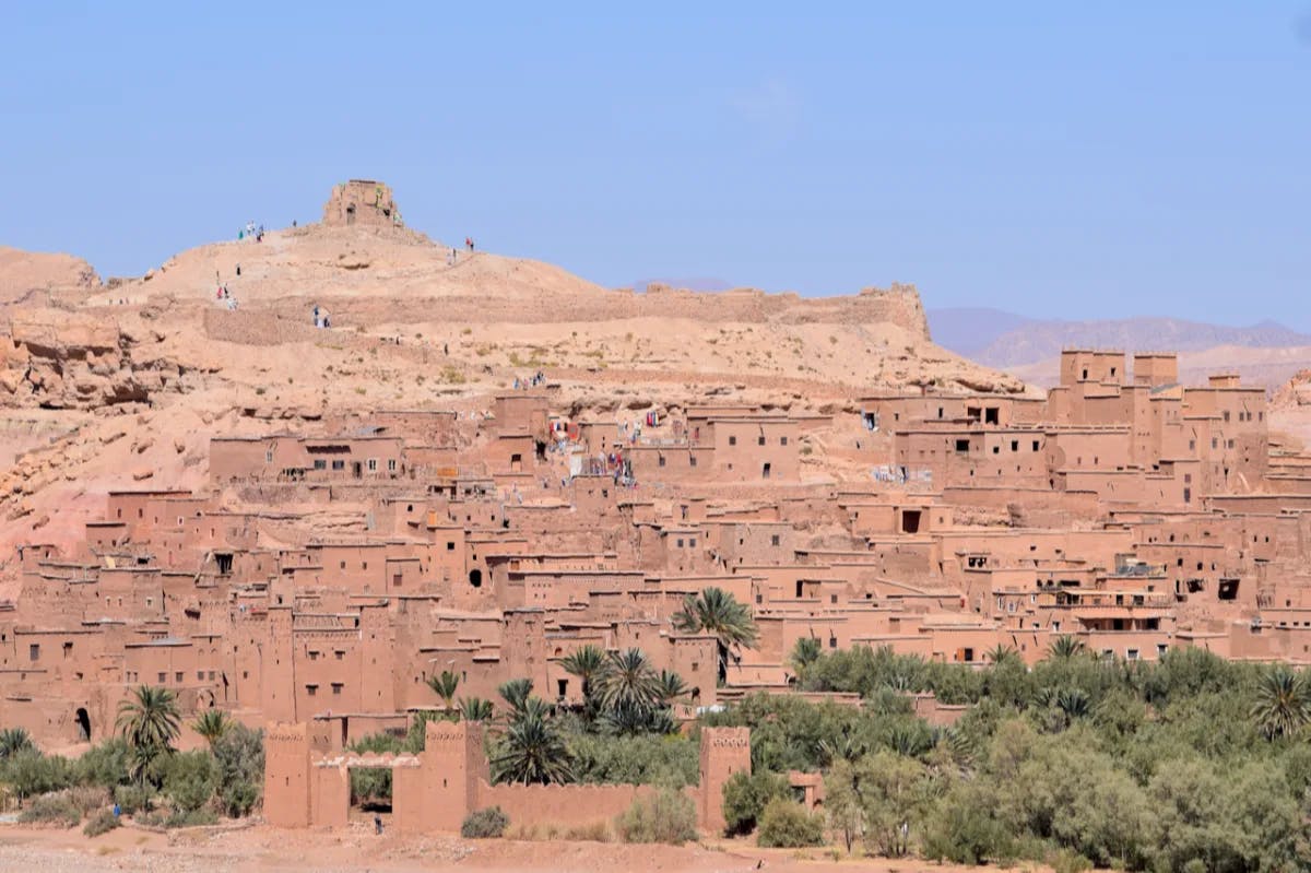 Ait Ben Haddou showcases breathtaking mud-brick architecture.