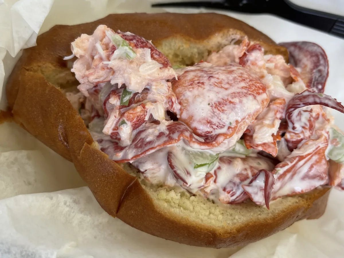 a lobster roll