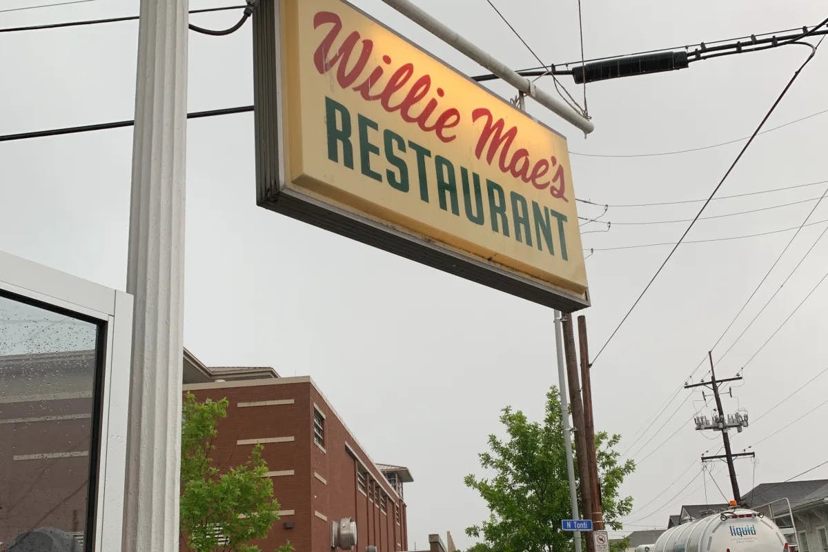 Willie Mae's Scotch House is famous for fried chicken & other soul food.