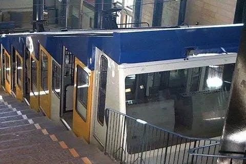 The Central Funicular, is one of four funiculars in the public transportation system of Naples.