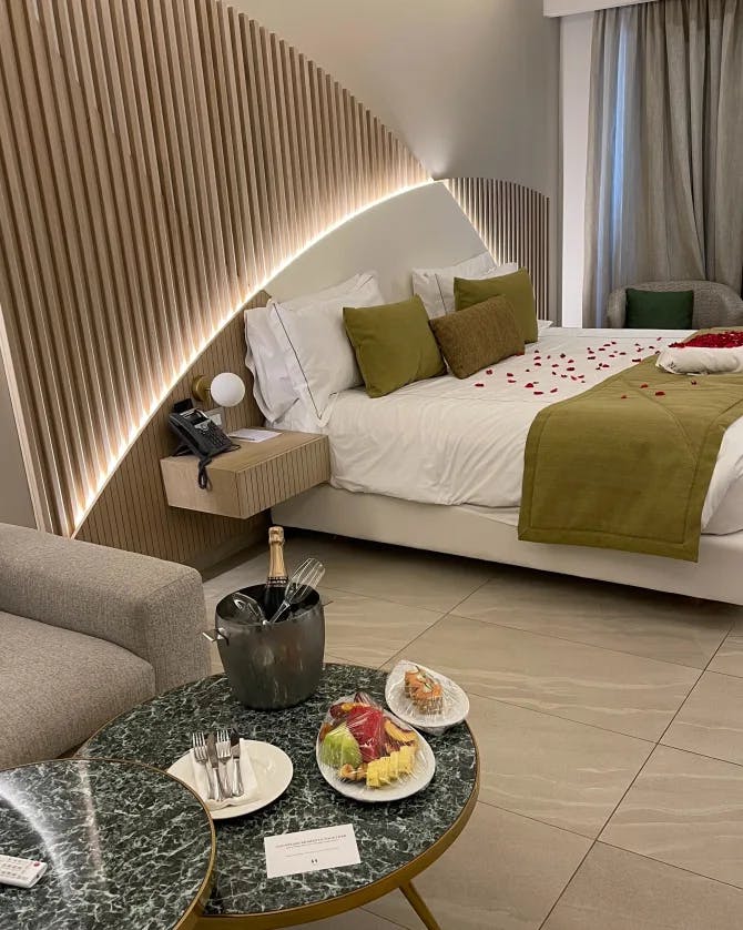 Travel Advisor Katelyn Hirt's photo of her bedroom in their accommodation. 