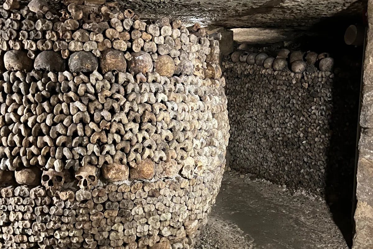 The Catacombs of Paris are a fascinating underground ossuary housing the skeletal remains of over six million people.