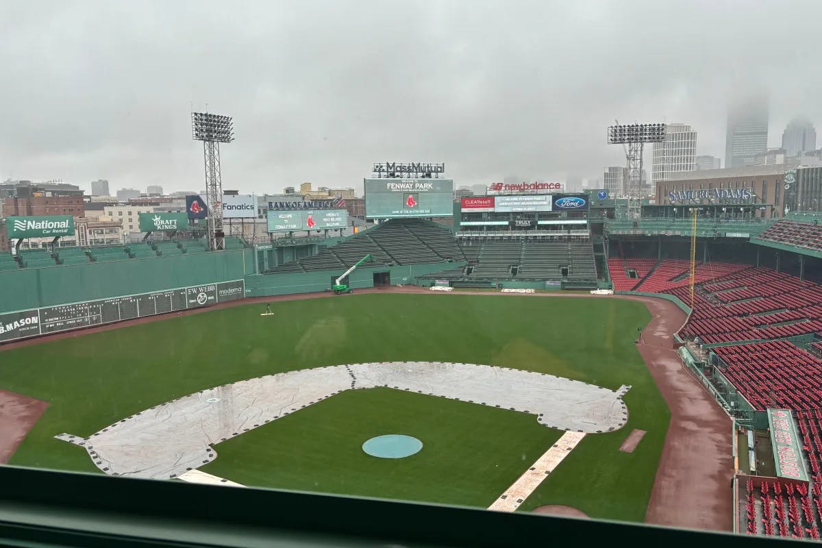 Fenway Park is a baseball stadium located in Boston.