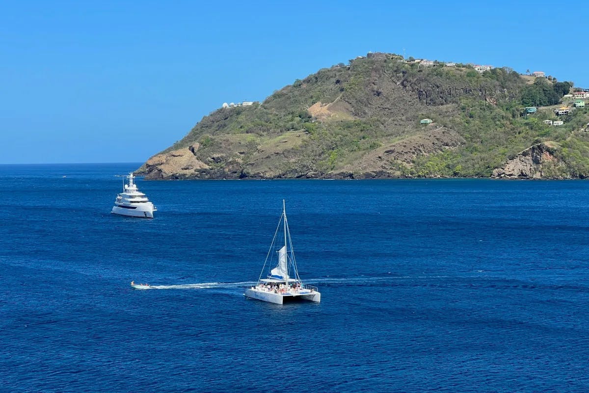 Sail the waters of St. Vincent and the Grenadines.