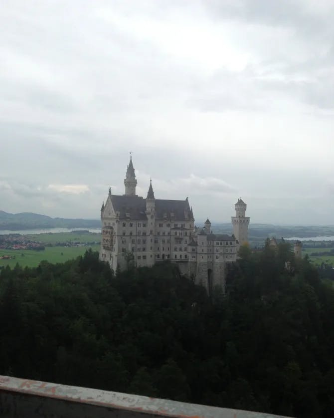 View of a castle