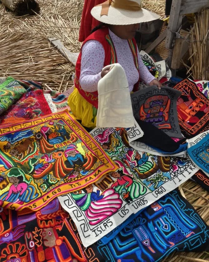 View of a local stall