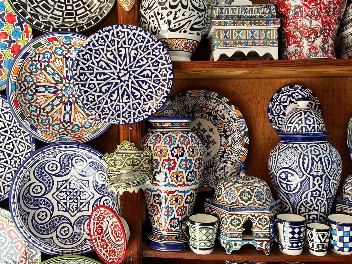 Beautiful Wares in Fes