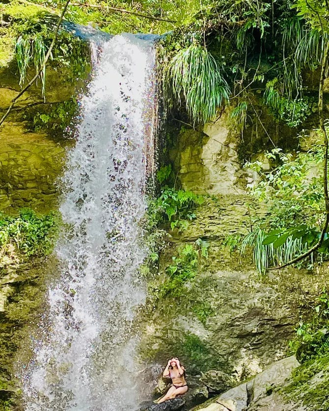 natural waterfall