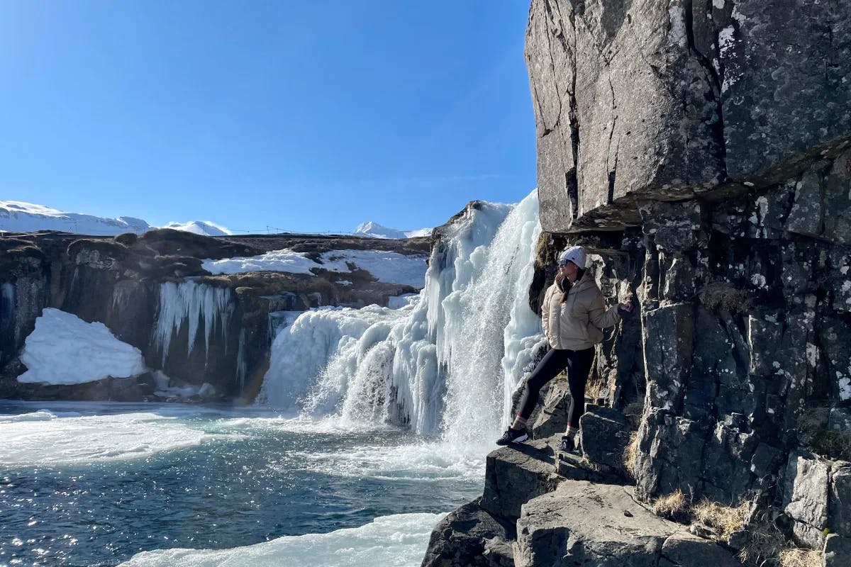 Snaefellsjokull National Park showcases the iconic Snaefellsjokull glacier-capped volcano.