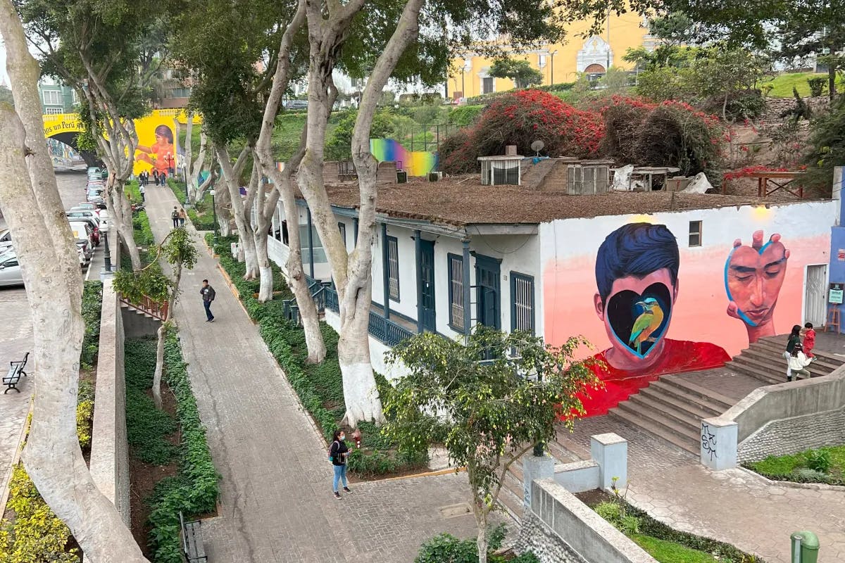 Barranco, Peru, is a bohemian seaside district in Lima, celebrated for its artistic vibe.