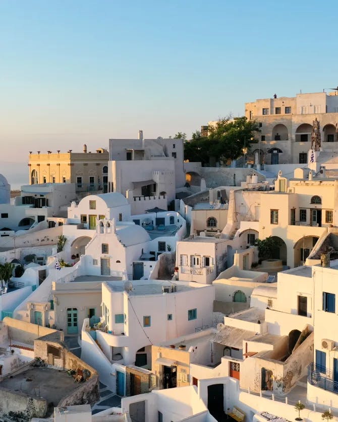 Beautiful architecture in Greece