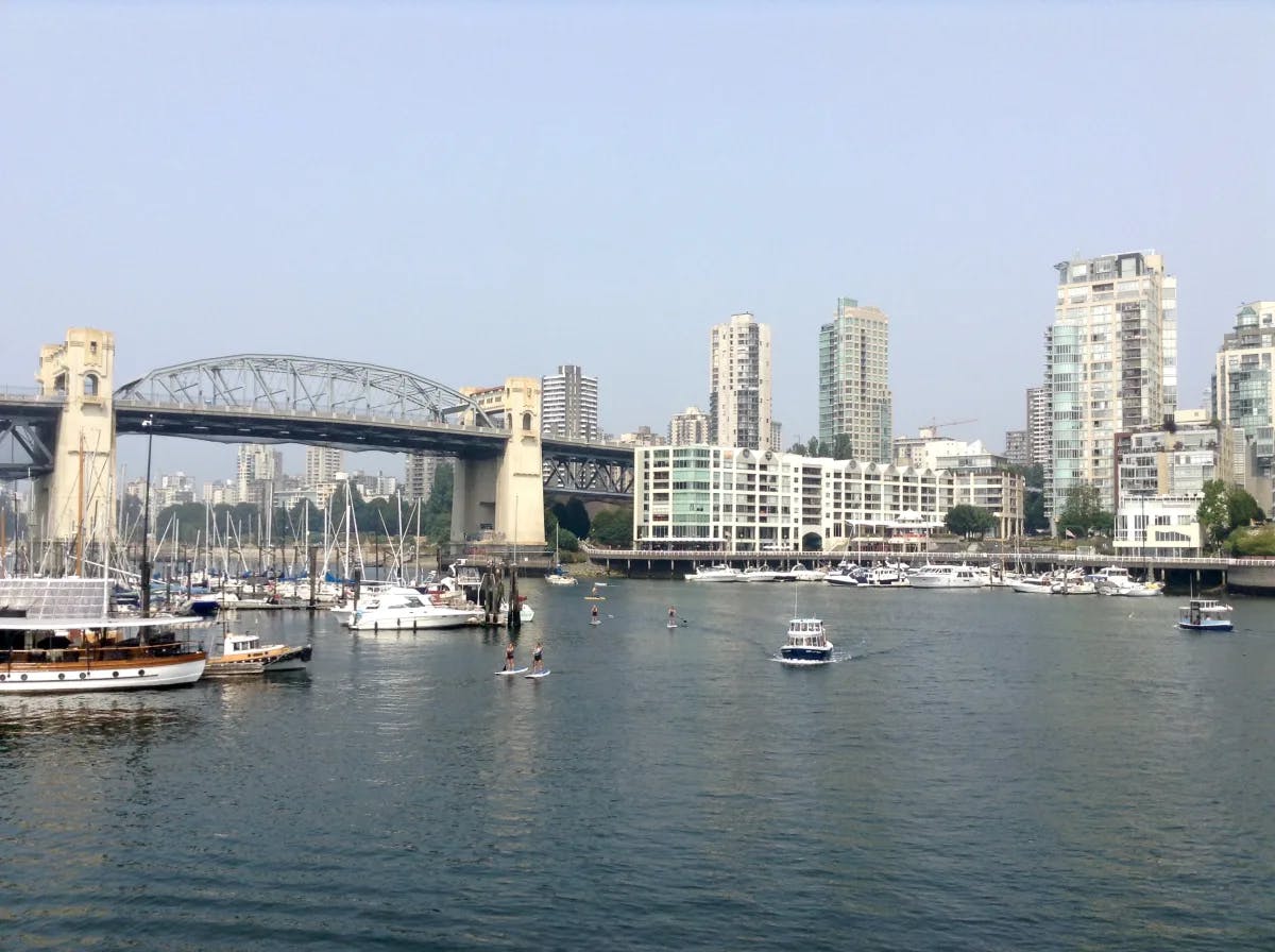 ferry port in Canada