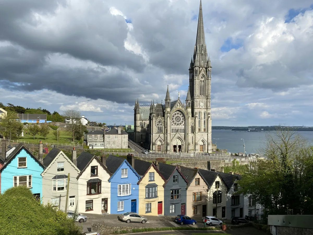 aerial-view-of-Cobh-dublin-travel-guide