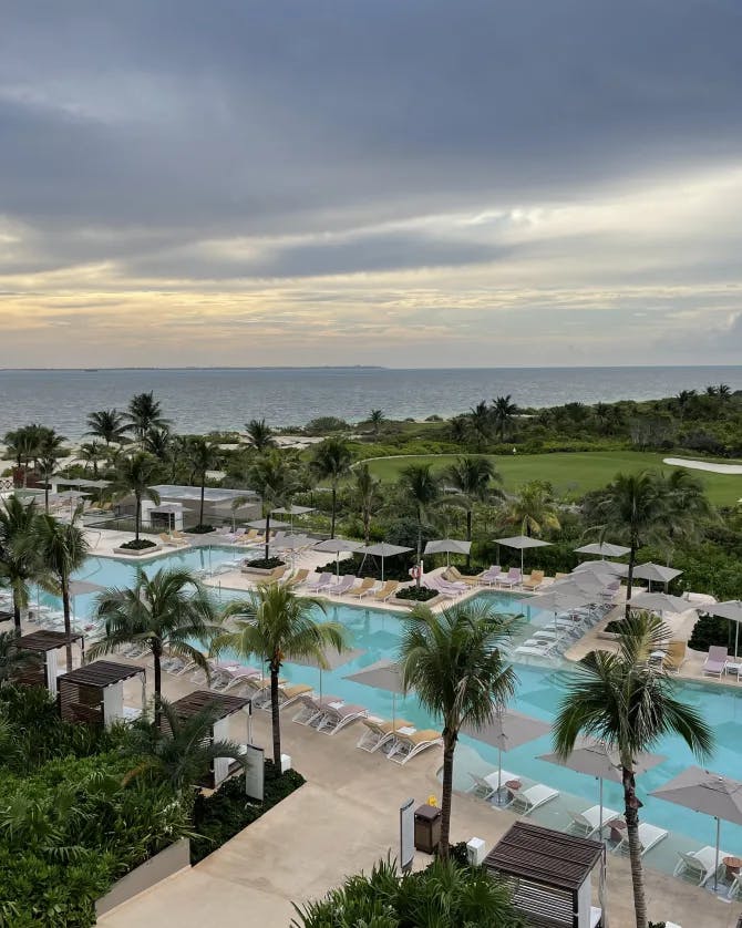 Bautiful view  of Atelier Playa Mujeres hotel