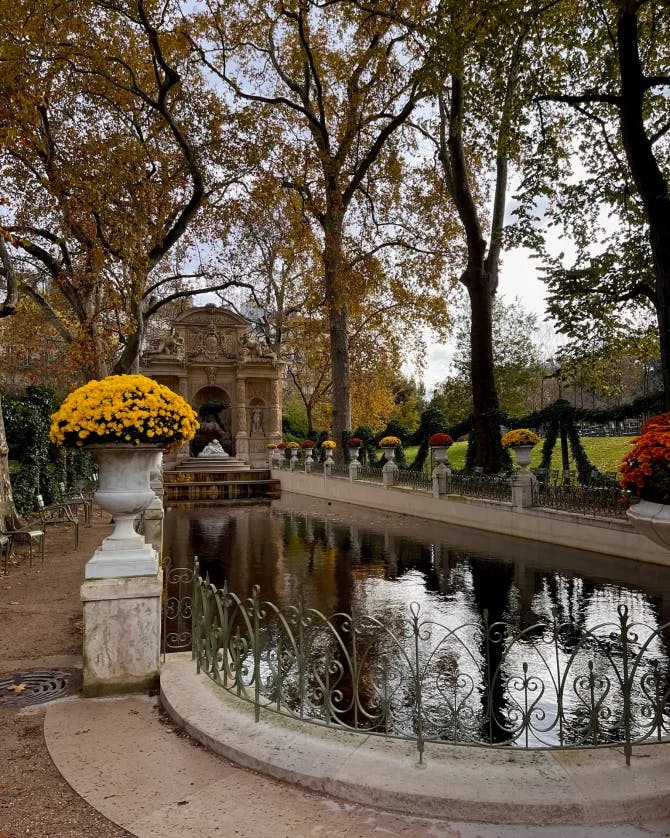 Beautiful view of a garden